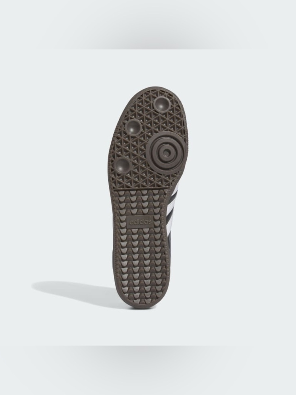 🆕 adidas Samba ADV Black White Gum Men’s Size 10 NWT Classic Skate Shoe - Picture 3 of 8